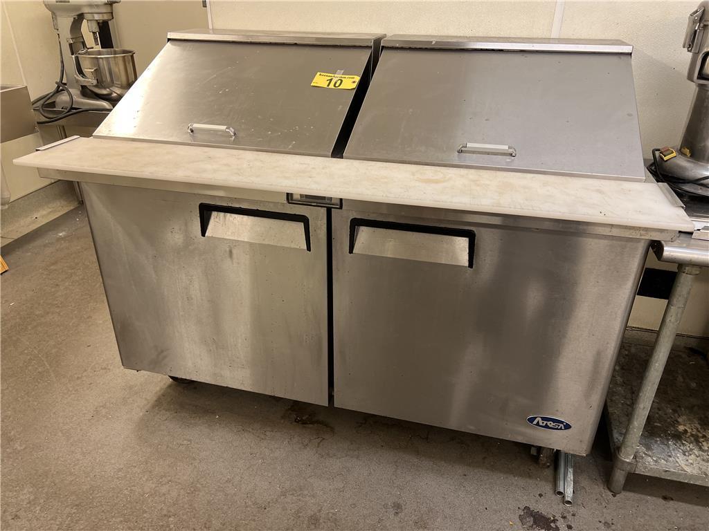 ATOSA MODEL MSF8307 60"  MEGA TOP SANDWICH PREP TABLE, 1PH, LIST NEW: $3,163