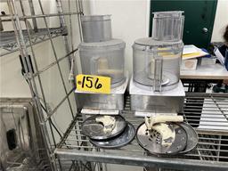 (2) CUISINART 14-CUP FOOD PROCESSORS