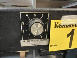 AB DICK DELIVERY CONVEYOR, ID. NO. AB0286