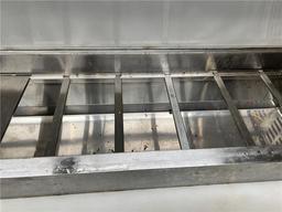 AVANTCO MODEL SSPPT260 60" 2-DR REFRIGERATED PIZZA PREP TABLE ON CASTERS, 19.5" POLY TOP
