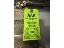 AMEREX MODEL 600 6.14-GALLON STORED WET CHEMICAL FIRE SUPPRESSION SYSTEM