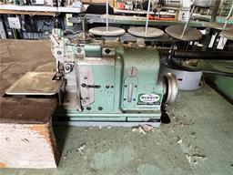 FLOOR 3: (2) SEWING MACHINE STATIONS: JUKI MB-373 & MERROW MG-2DNR-1