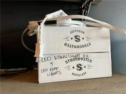 CONTENTS ON 2-SHELVES: ASSORTED PARTY LIGHTS