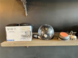 CONTENTS ON 2-SHELVES: ASSORTED PARTY LIGHTS
