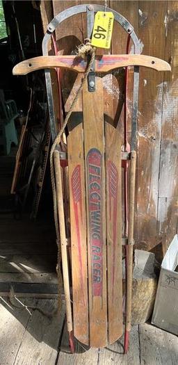FLEET RING RACER DOUBLE RUNNER SLED