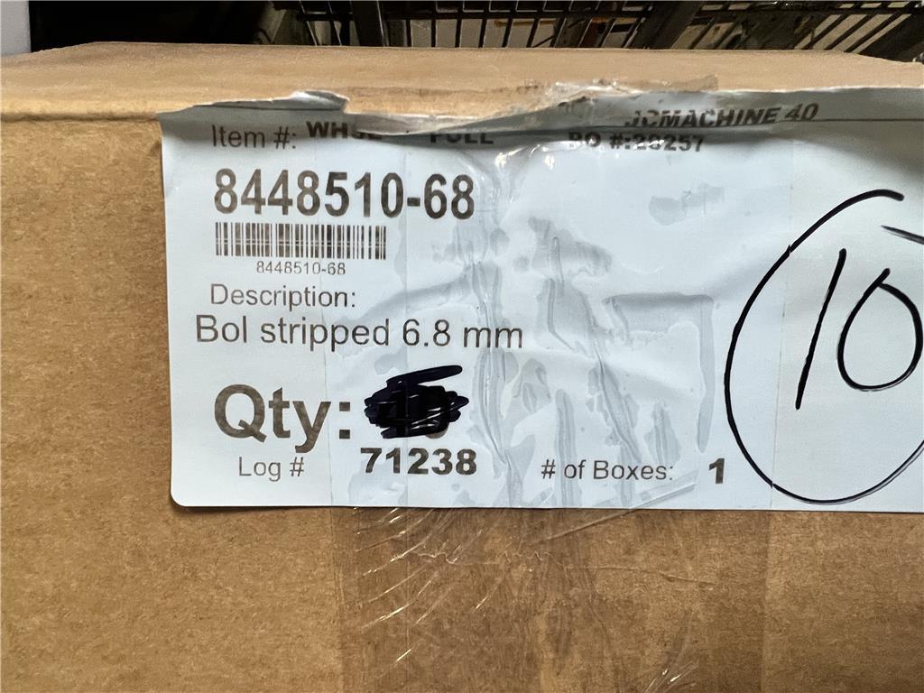 LOT RACK 12: BARRELS, UPPER RECEIVERS,  PARTS, PIC BLOCKS. $87,659 AT COST