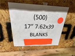 LOT RACK 14: BARREL PARTS, BLANKS, EXTENSIONS, $88,189 AT COST