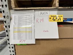 LOT RACK 14: BARREL PARTS, BLANKS, EXTENSIONS, $88,189 AT COST