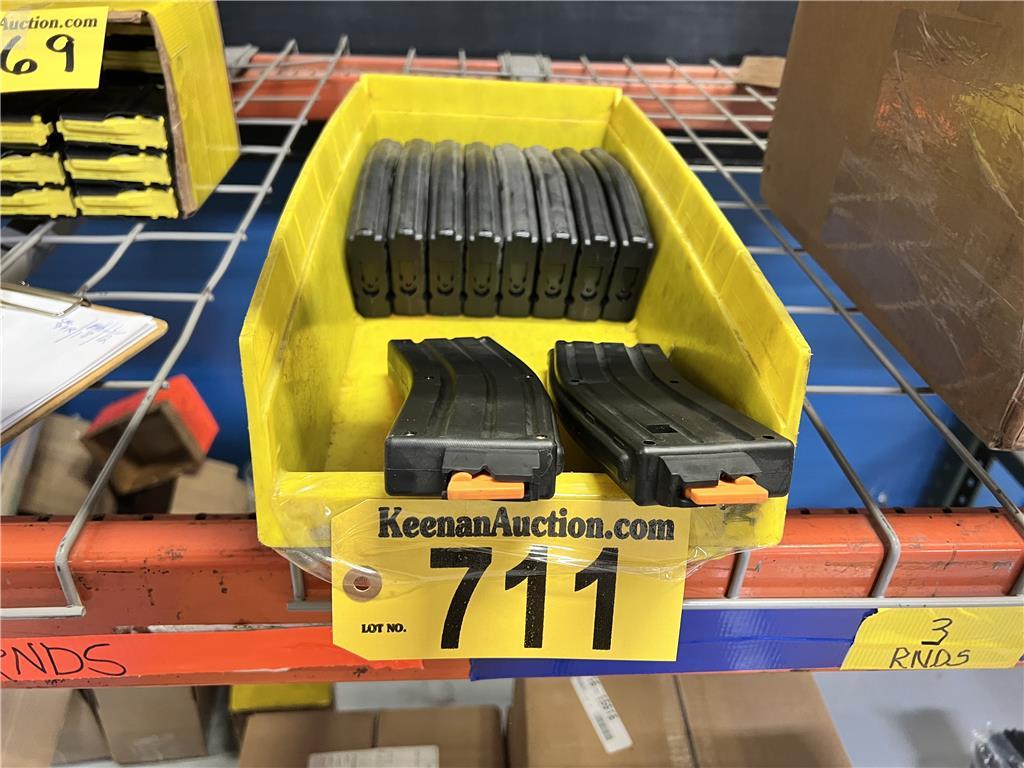 $BID PRICE X 10 - (10) .22-LR CONVERSION 20-ROUND MAGAZINES