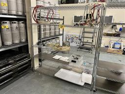 6' SEVILLE CLASSICS WIRE STORAGE RACK