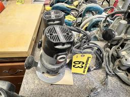 BID PRICE X QUANTITY: (2) PORTER CABLE MODEL 691LR ROUTERS