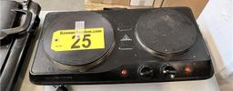 OVENTE MODEL HD2011B 2-BURNER HOT PLATE