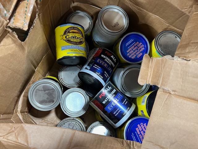 LOT: 2-PALLETS OF ASSORTED PAINTS & STAINS