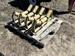 LOT OF 4 CONVEYOR ROLLERS