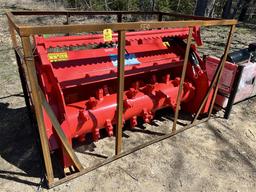 AGROTK SSFM81 FORESTRY DRUM MULCHER W/ SKID STEER MOUNT