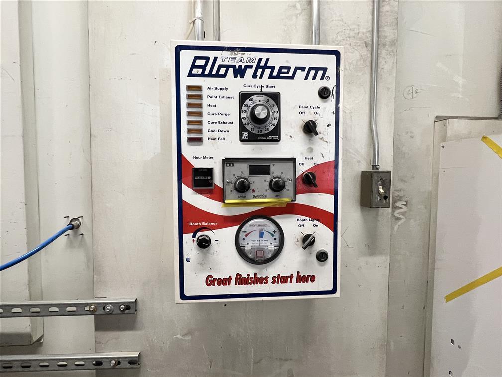 TEAM BLOWTHERM CONCEPT II CURE DRIVE-THRU DOWNDRAFT SPRAY BOOTH