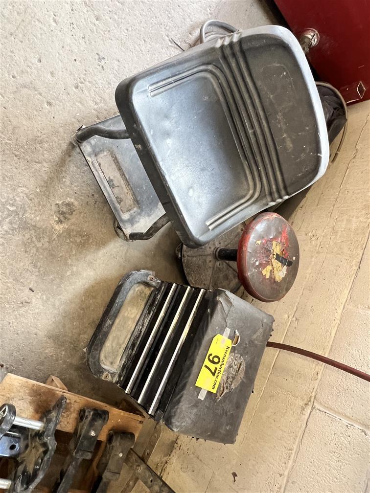 LOT OF 3-MECHANIC'S STOOLS