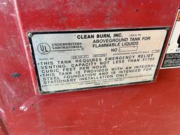 CLEAN BURN ABOVE GROUND 250-GAL. FLAMMABLE LIQUID STORAGE TANK
