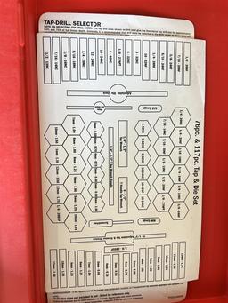 SNAP-ON 75-PC SAE & METRIC TAP-N-DIE SET