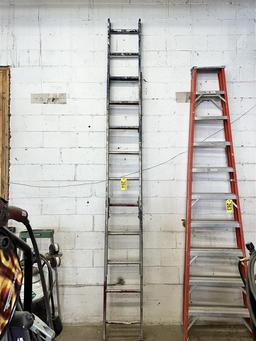 19'8" ALUMINUM EXTENSION LADDER