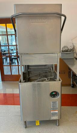 HOBART MODEL AM15 COMMERCIAL DISHWASHER, 208-240V, 3PH