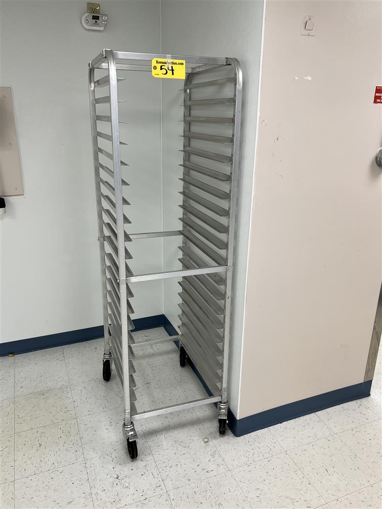 ALUMINUM SHEET PAN CART