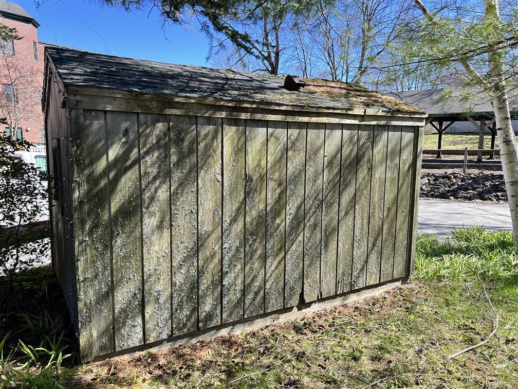 STORAGE SHED, 8'3"D X 12'L X 8'3"H