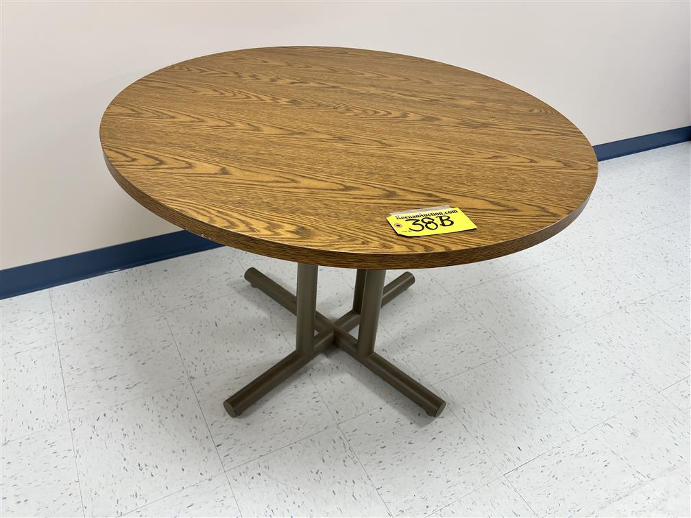 41.5IN DIAMETER PEDESTAL OFFICE WORK TABLE