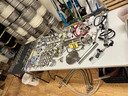 LOT OF ASSORTED BREWING HARDWARE: