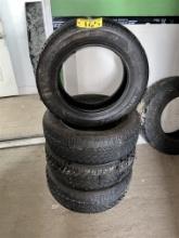 BID PRICE X 4 - (4) GOODYEAR ULTRAGRIP 235/45R17 TIRES