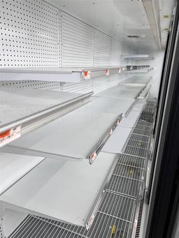 KYSOR-WARREN MODEL IV5V3-4U, 8-FREEZER DOORS, (4', 4') NO COMPRESSOR