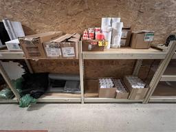 LOT: RECEIPT PAPER, LABELS, THERMAL PRINTER LABELS, MEAT & DAIRY CASE LINER,