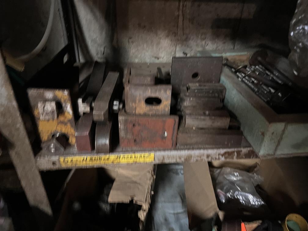 36" X 18" X 84"H PARTS RACK & CONTENTS