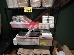 CONTENTS OF STORAGE ROOM: