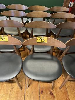 BID PRICE X 4 - (4) 2024 C.S. ELEGANCE PADDED DINING CHAIRS