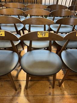 BID PRICE X 4 - (4) 2024 C.S. ELEGANCE PADDED DINING CHAIRS