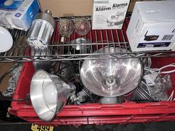 LOT OF ASSORTED LIGHT BULBS, EDISON BULBS, PATIO STRING LIGHTS