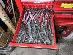 U.S. GENERAL PRO 5-DRAWER PORTABLE TOOL CABINET & CONTENTS: