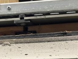 ACTION TARGET TOTAL CONTAINMENT TRAP SYSTEM, CEILING BAFFLE DEFLECTORS,  DUST COLLECTION, BAY 2