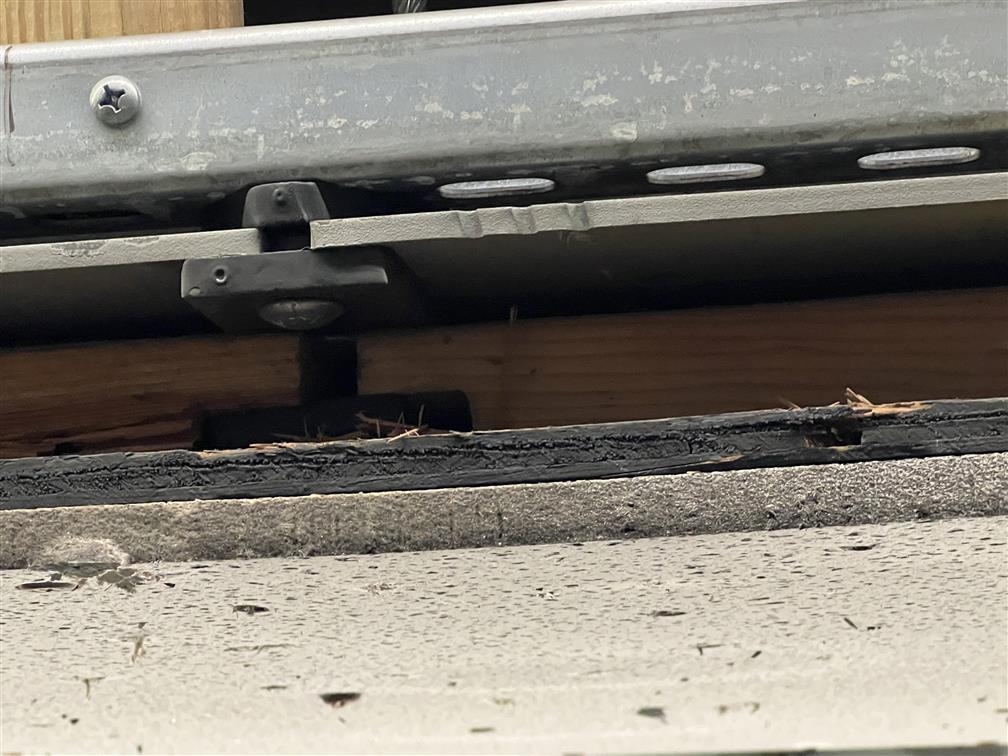 ACTION TARGET TOTAL CONTAINMENT TRAP SYSTEM, CEILING BAFFLE DEFLECTORS,  DUST COLLECTION, BAY 2