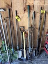 BID PRICE X 7 - (7) ASSORTED LONG HANDLED TOOLS