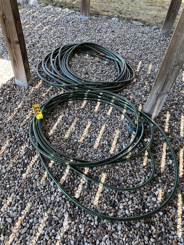 BID PRICE X 2 - (2) WATER HOSES
