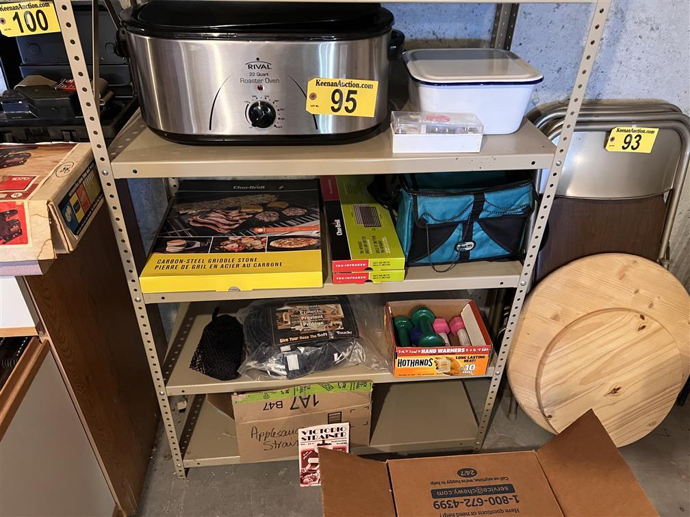 CONTENTS ON 4-SHELVES: