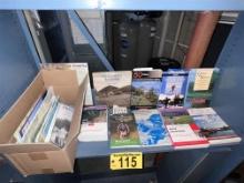LOT OF ASSORTED MAINE MAPS, GUIDES & BOOKS