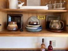 LOT: 11-PC ASSORTED POTTERY DISHWARE