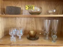 LOT: 26-PC ASSORTED GLASS DISHWARE
