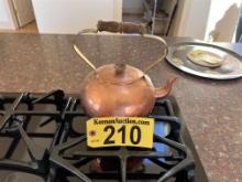 COPPER TEA POT
