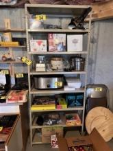 HEAVY DUTY 8-SHELF STORAGE RACK, 36"W X 18"D X 8'H