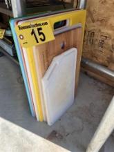 BID PRICE X 9 - (9) CUTTING BOARDS