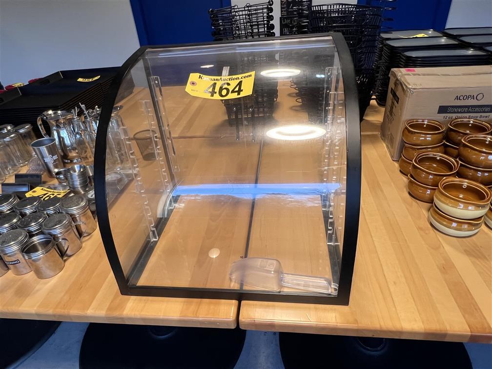 3-SHELF PASTRY CABINET W/ SCOOP
